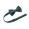 HISDERN Bow Tie Men's Already Tied Adjustable Bow Plain Paisley
