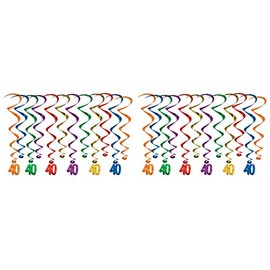 "40" Whirls Pack of 2