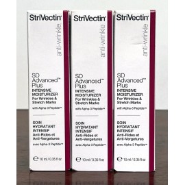 StriVectin 3x STRIVECTIN SD ADVANCED PLUS INTENSIVE MOISTURIZER 0.35oz / 10ml ea NEW IN BOX
