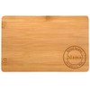 Samunshi® Wooden Board with Engraving "Allerbeste Mama" Bamboo Breakfast Board