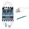 Iron Forge Cable 12 Gauge Power Cord Replacement - 6ft,15