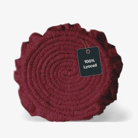 twenty:three Lyocell Fitted Sheet, 90 x 200 cm, Forest Green, 100% Tencel, Derived from Eucalyptus, High Quality, Sustainable, Breathable, Luxury, Hypoallergenic