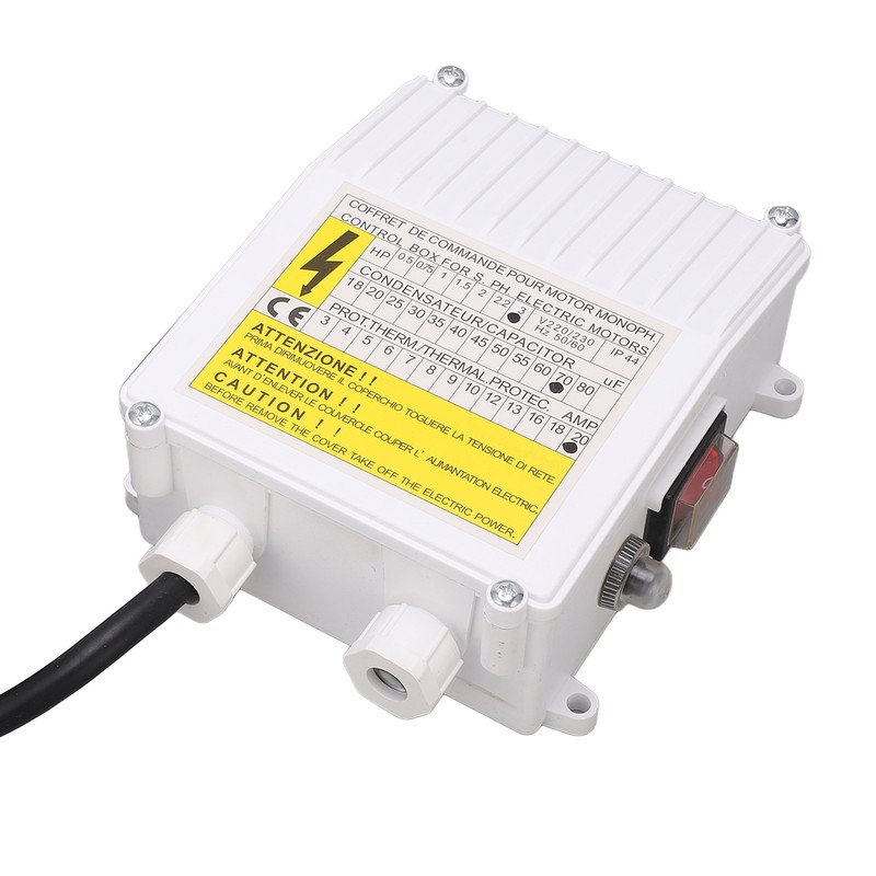 Deep Well Pump Control Box Household 3.0HP Submersible Switch Controller