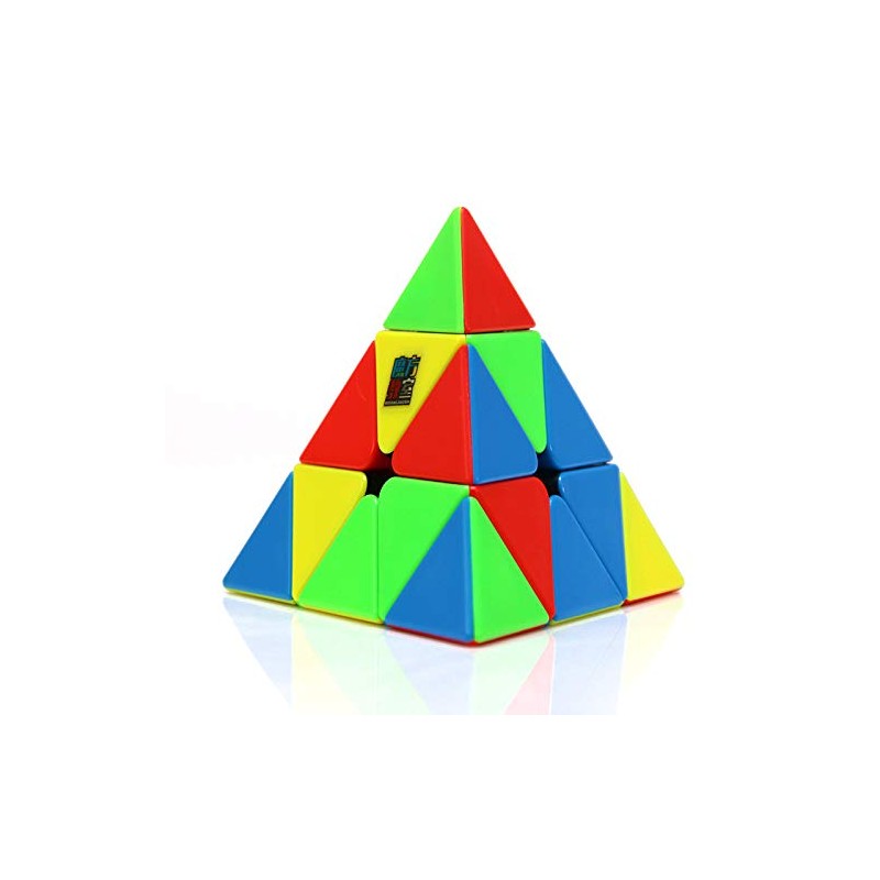 CuberSpeed Moyu Pyramid stickerless Speed Cube Cubing Classroom Triangle Speed