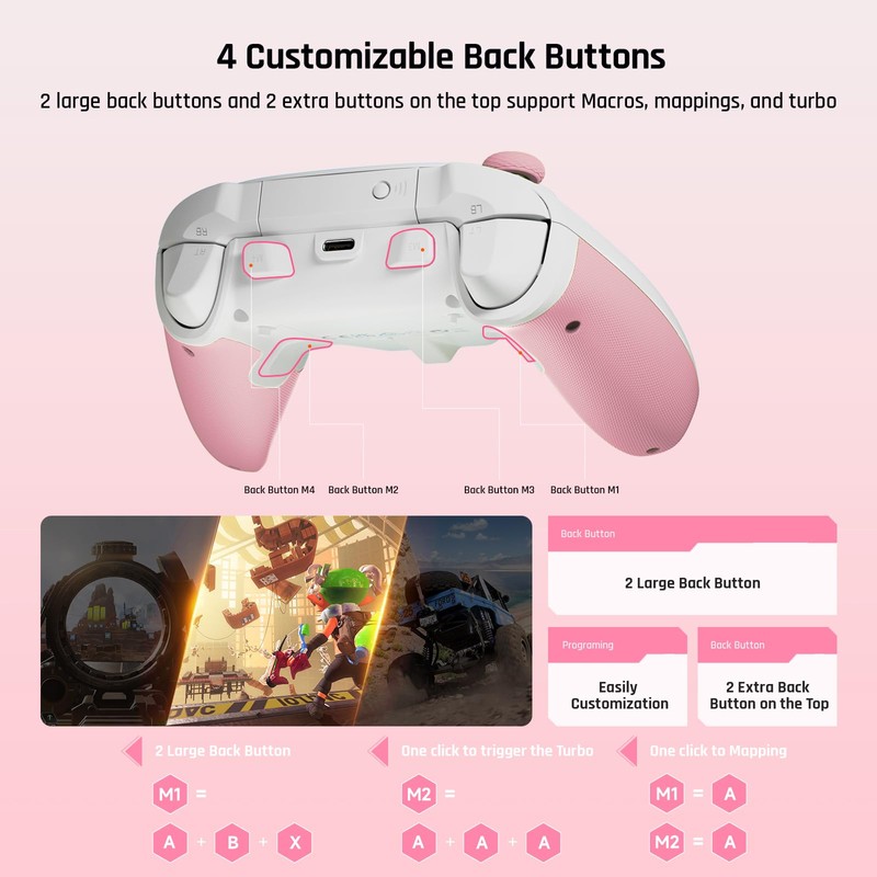 PC Controller, BIGBIG WON Rainbow 2 SE Wireless Controller Motion