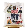 WZMPA 911 TV Show Canvas Tote Bag 911 Evan Buckley