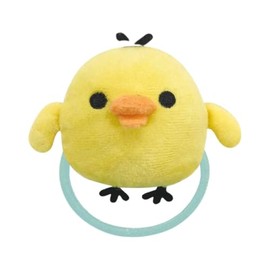 I Planning K5226C Rilakkuma Face Mascot Hair Tie, Kiiroitori [Mascot Part] Approx. W 3.3 x H 3.3 x D 1.8 inches (85 x 85 x 45 mm)