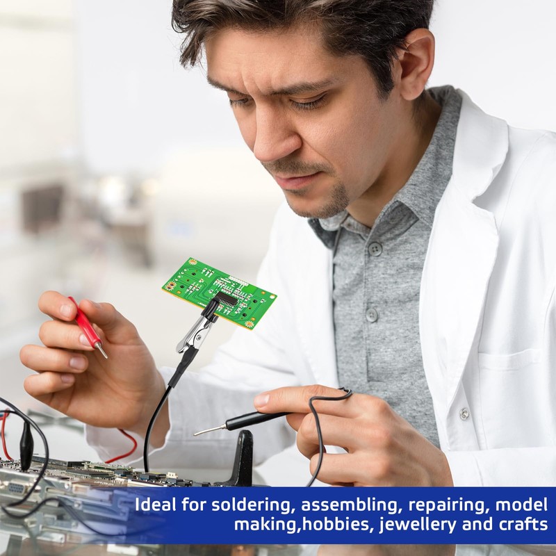 Third Hand Soldering with Magnetic Base, 8 Pieces Helping Hand