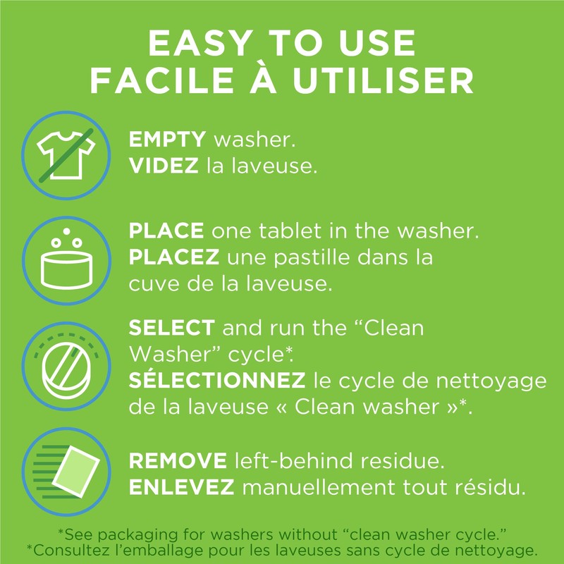 Affresh Washing Machine Cleaner, Cleans Front Load and Top Load