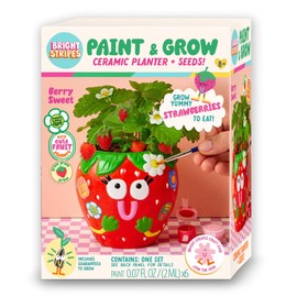 Bright Stripes Paint & Grow - Strawberry