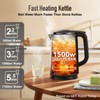 Electric Kettle 1.7L Touch Screen Temperature Control Water Boiler, No