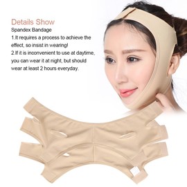 Face Slimming Mask, Beauty Neck Mask, Face Lift, Thin Shape, Facial Line, Reducing Double Chin Bandage Suit for Women and Men (M)