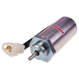 Generic 12V Fuel Solenoid 897329-5680 for Hitachi EX50U EX55 ZX55UR EX27U EX35 Excavator