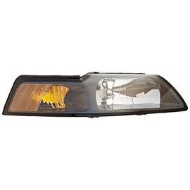 TYC Right Headlight Assembly Compatible with 2001-2004 Ford Mustang
