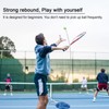 Q&F Tech Tennis Trainer Rebound Ball with String, Self-Practice Solo