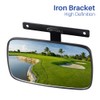 BETOOLL Golf Cart Wide Panoramic Rear View Mirror for Ez