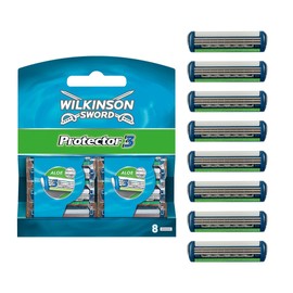 Wilkinson Sword Protector 3 Blades - Pack of 8 Blades