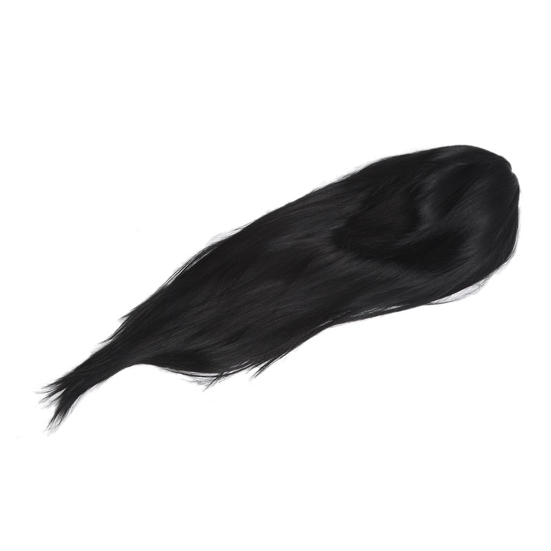 Black Long Straight Wig Women Hair Wig Comfortable Black Wig