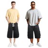 GINGTTO Mens Baggy Jorts Loose Fit Long Cargo Shorts for