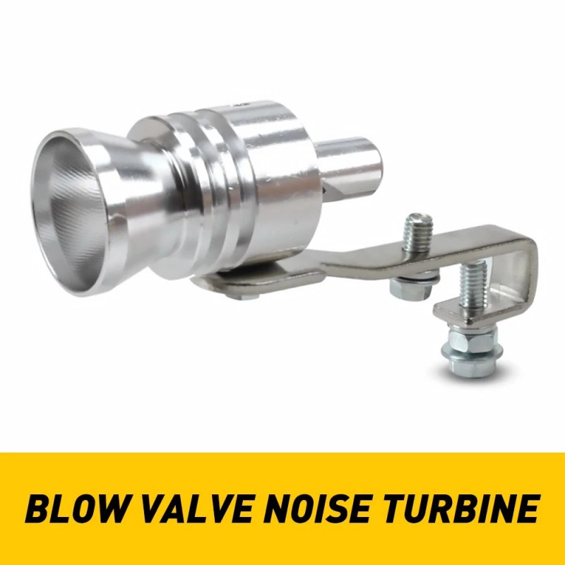 Car Turbo Sound Muffler Exhaust Pipe Oversized Roar Maker Loud