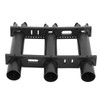 Outdoor Fishing Vertical 3‑Link Fishing Rod Rack Storage Holder Pole