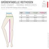 Pfiff 101434 Herren Reithose Vollbesatz Kunstleder Vollbesatzreithose, Schwarz, 48