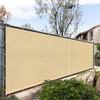 Royal Shade 6' x 25' Beige Fence Privacy Screen Windscreen