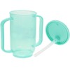 Ciieeo Adult Sippy Cup Plastic Spill Proof Drinking Cup with