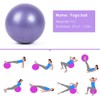 MoldFun Mini Yoga Pilates Ball 9-10 Inch for Stability Exercise