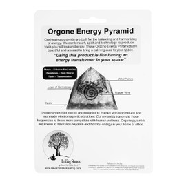 Charged Chakra New Orgonite Orgone Labradorite 2.25" Pyramid Crystals Gemstones Copper Metal Mix Reiki Chakra