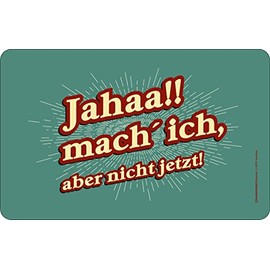 Planche: mach ich aber nicht maintenant