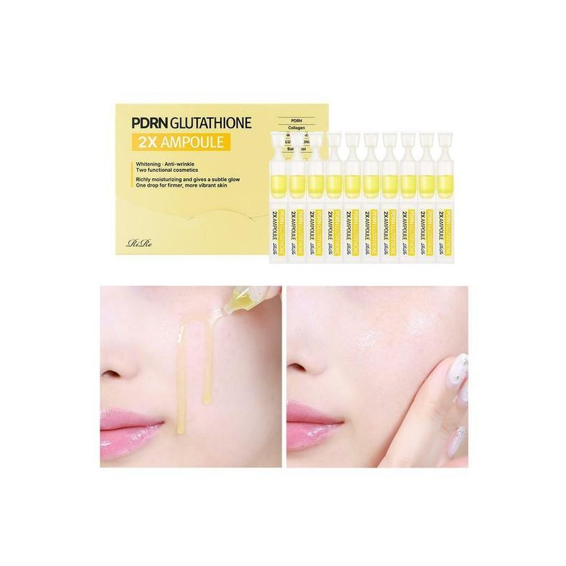 Liru 리르 PDRN 글루타치온 2X 앰플 10개입 Rir PDRN Glutathione