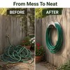 Wall Mount Garden Hose Holder for Outdoor Storage - Heavy
