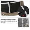 Genina Waterproof Seat Covers for Dining Room Chairs Covers Dining