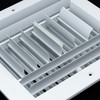 Fits 12x12 Duct Opening Aluminum 4-Way Adjustable Air Supply Grille