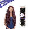 FreeTress Crochet Braids 3X Bona Loc 24" (3-PACK, 613)