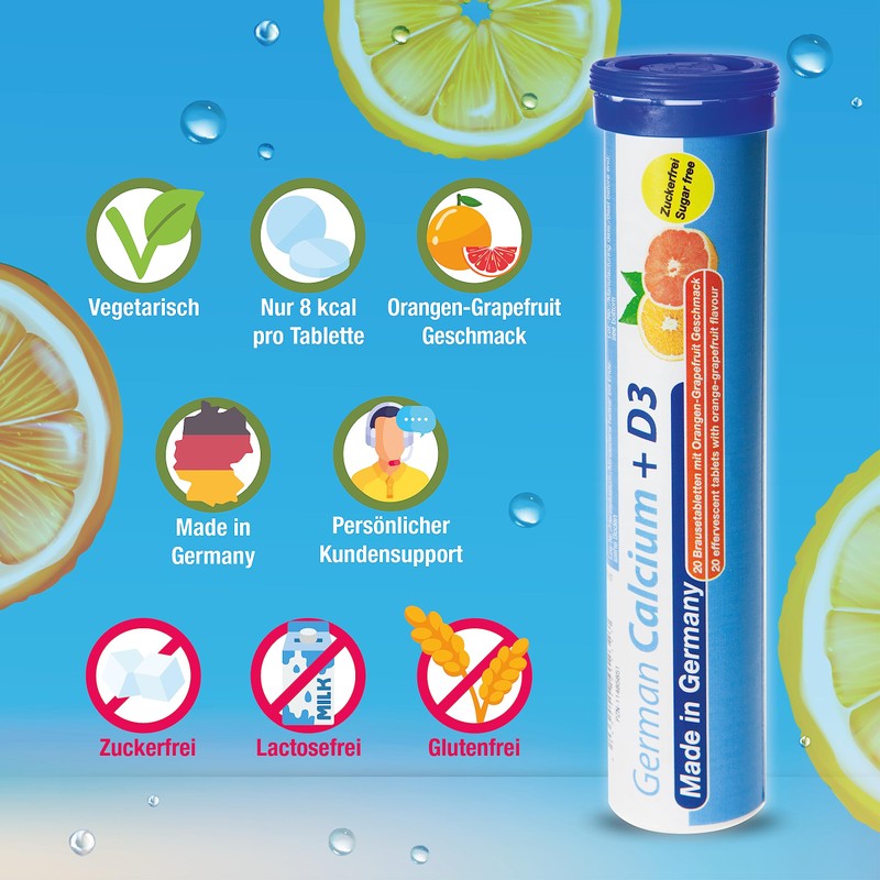 German Effervescent Tablets Complete Assortment