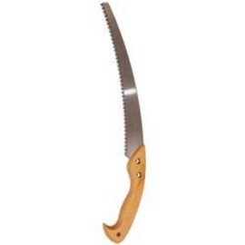 A.M. Leonard Curved Blade Tri-Edge Pruning Saw with Hardwood Handle - 13 Inches