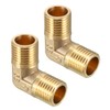 sourcing map Elbow Pipe Fitting 90 Degree G1/4 Outer x