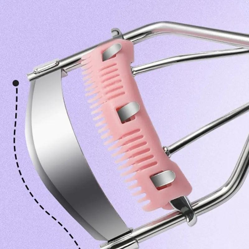 Eyelash Curler Comb - Color: Silver