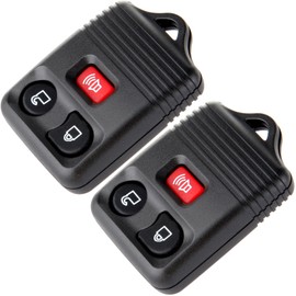 ECCPP fit for Keyless Entry Remote Control Car Key Fob Shell Case Lincoln Ford Mercury Mazda Series GQ43VT11T CWTWB1U212 CWTWB1U331 CWTWB1U345 (Pack of 2)