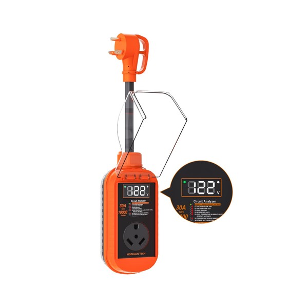 MODHAUS TECH RV Surge Protector with Smart LED Display, 30