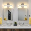 Joosenhouse 15.7 Inch Brushed Nickel Vanity Light for Bathroom –