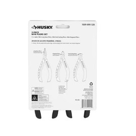 Husky 3-Piece Mini Pliers Set
