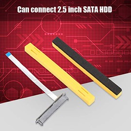 2.5 Pulgadas SATA HDD Reemplazo de Cable Flexible 10 pines de Unidad de Disco Duro para 14-CE1001TU, 14-CE1002TU, 14-CE1003TU, 15-CE 008TU, 15-CE 009TU, 15-CE 510TU, 15-CE 511TU,