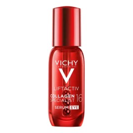 Vichy Liftactiv Collagen Specialist 16 Eye Sérum Contorno de Ojos Anti-Arrugas y Anti-Ojeras Pro-colágeno con Efecto Lifting Visible y Corrección de B