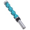 Professional Flush Trim Spiral Router Bit, 1/2in Shank 3/4inch Cut