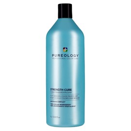 Pureology Strength Cure Strengthening Conditioner for Damaged & Color Treated Hair, 33.8 Fl Oz