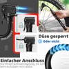Mini Bicycle Pump, Aluminium Air Pump Bicycle All Valves, Portable