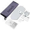 Justech Motorcycle Wind Deflector Motorcycle Windscreen Adjustable Clip On Windshield